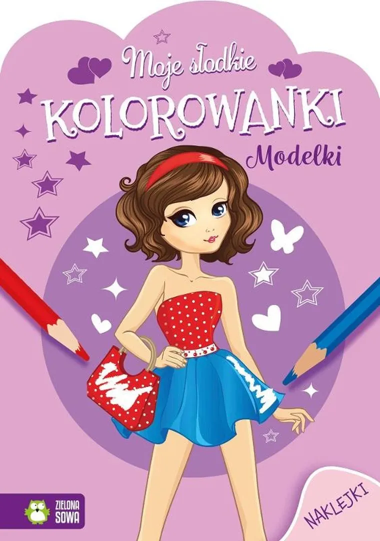 Modelki. Moje słodkie kolorowanki