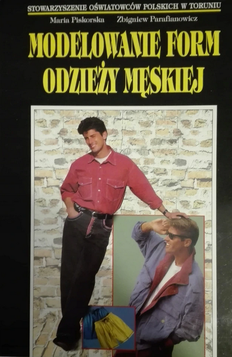 Modelowanie form odzieży męskiej