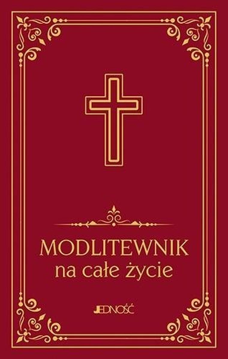 Modlitewnik na całe życie bordo DL