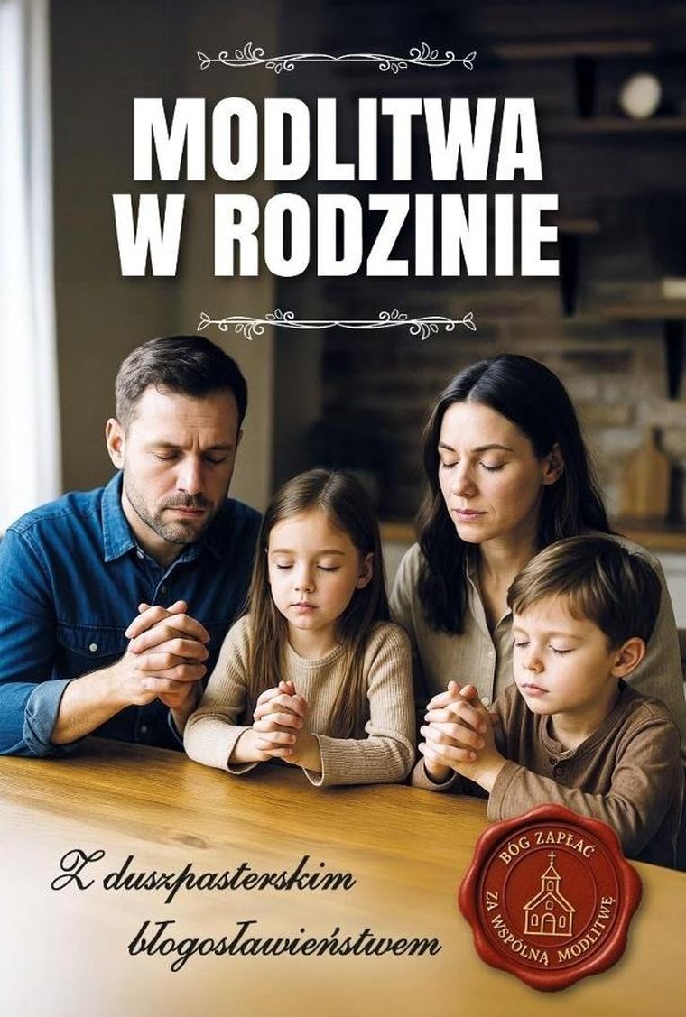 Modlitwa w rodzinie. Z duszpasterskim błogosławieństwem