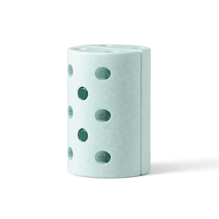 Modu, Kids Stool, sensoryczny blok piankowy, zestaw uzupełniający do klocków aktywizujących, Ocean Mint/Forest Green