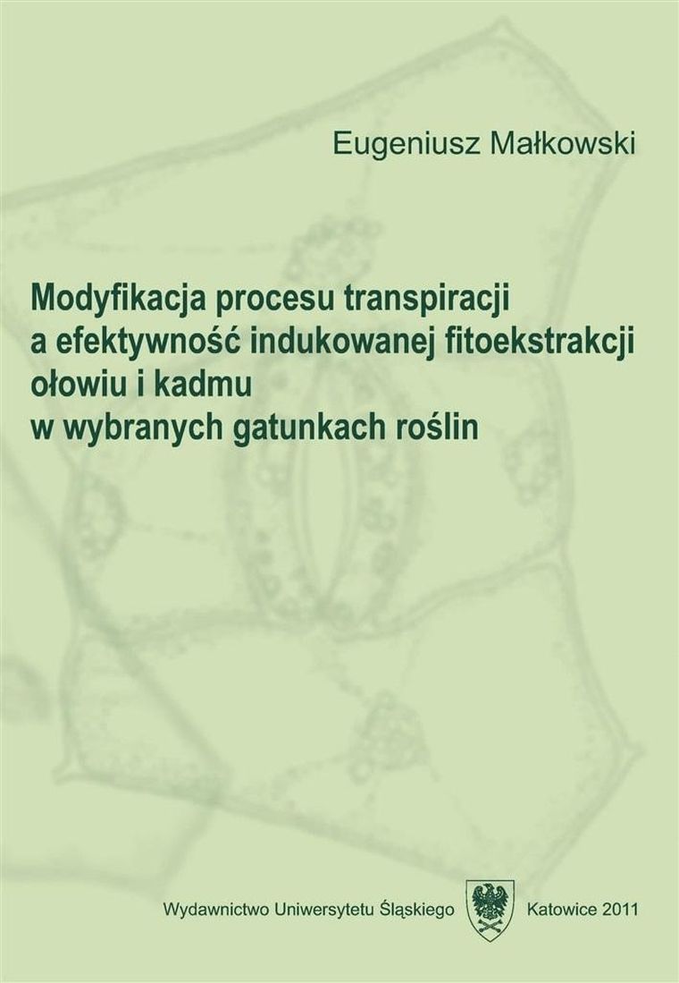 Modyfikacja procesu transpiracji a efektywność