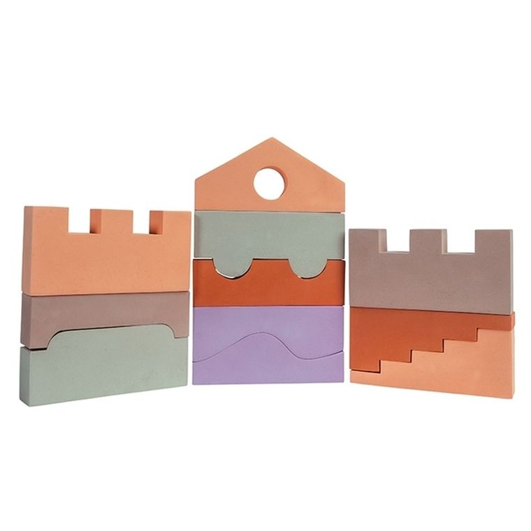 Moes, klocki piankowe, earth, 11 elementów