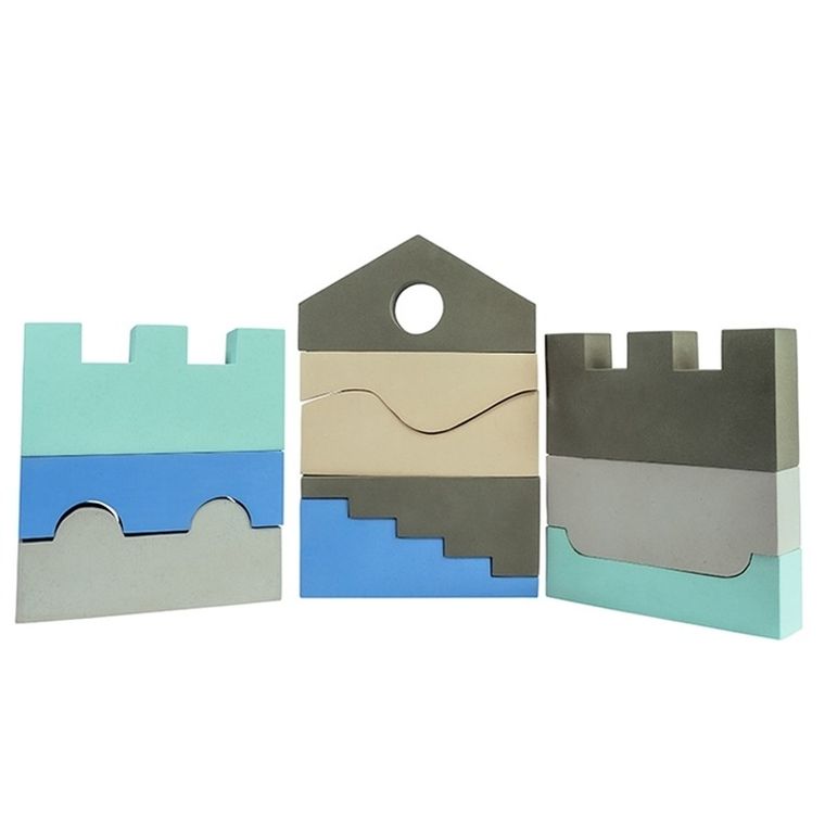 Moes, klocki piankowe, sky, 11 elementów