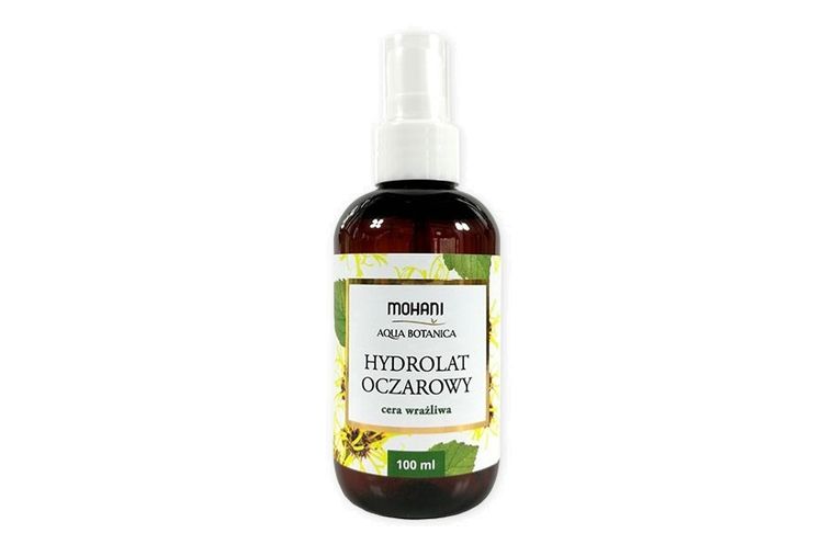 Mohani, Aqua Botanica, hydrolat oczarowy do cery wrażliwej, 100 ml