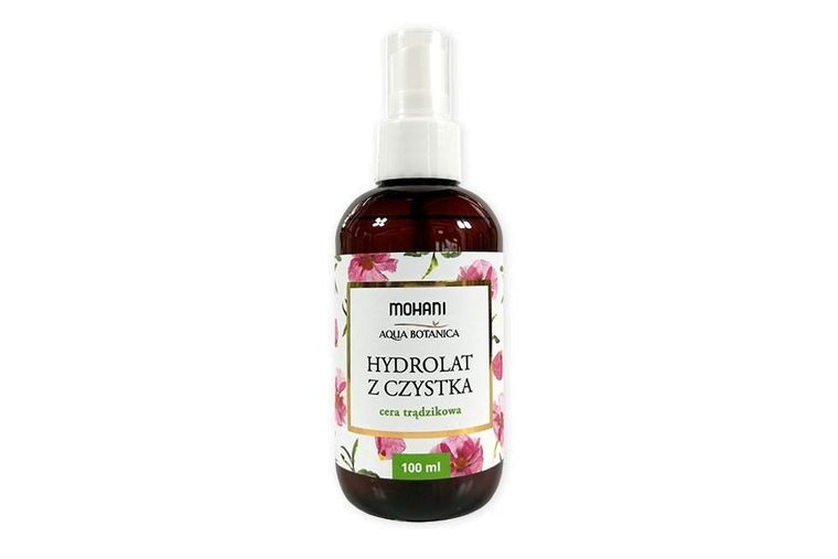Mohani, Aqua Botanica, hydrolat z czystka do cery trądzikowej, 100 ml