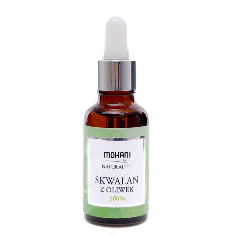 Mohani, Natural Spa, skwalan z oliwek, 100% naturalne serum nawilżające, 30 ml