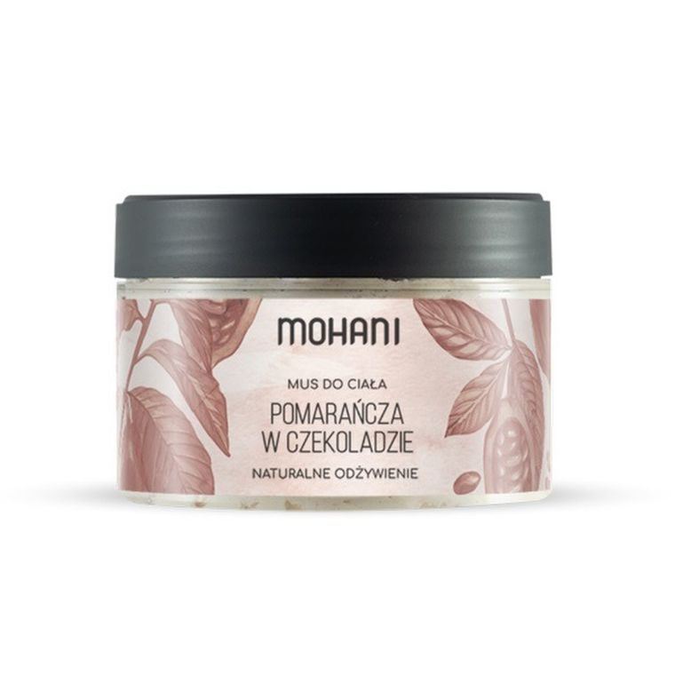 Mohani, odżywczy mus do ciała, pomarańcza w czekoladzie, 200 ml
