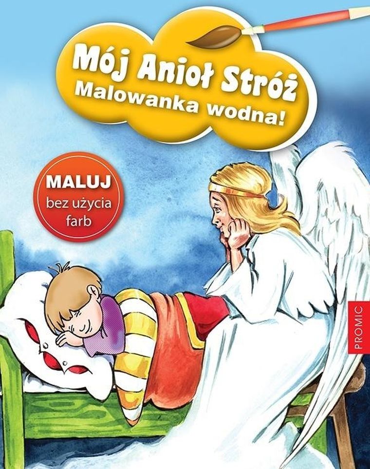 Mój Anioł Stróż. Malowanka wodna