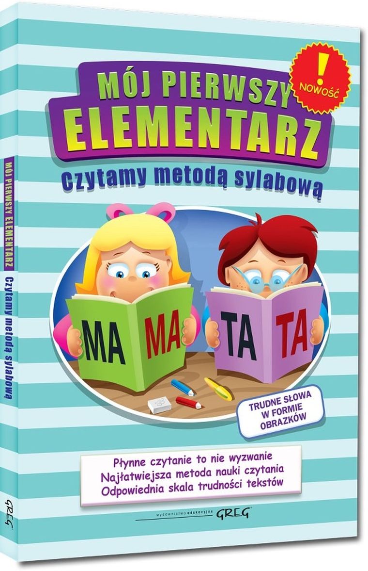 Mój pierwszy elementarz. Czytamy metodą sylabową