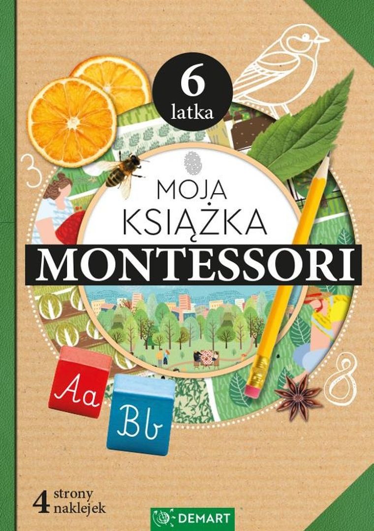 Moja książka Montessori 6-latka
