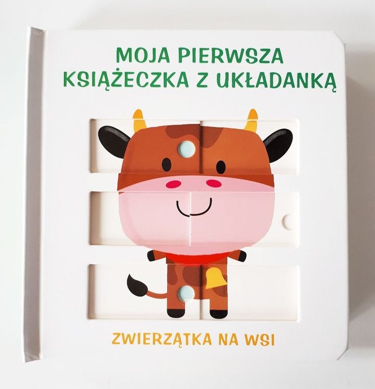 Moja pierwsza książeczka z układanką. Zwierzęta na wsi