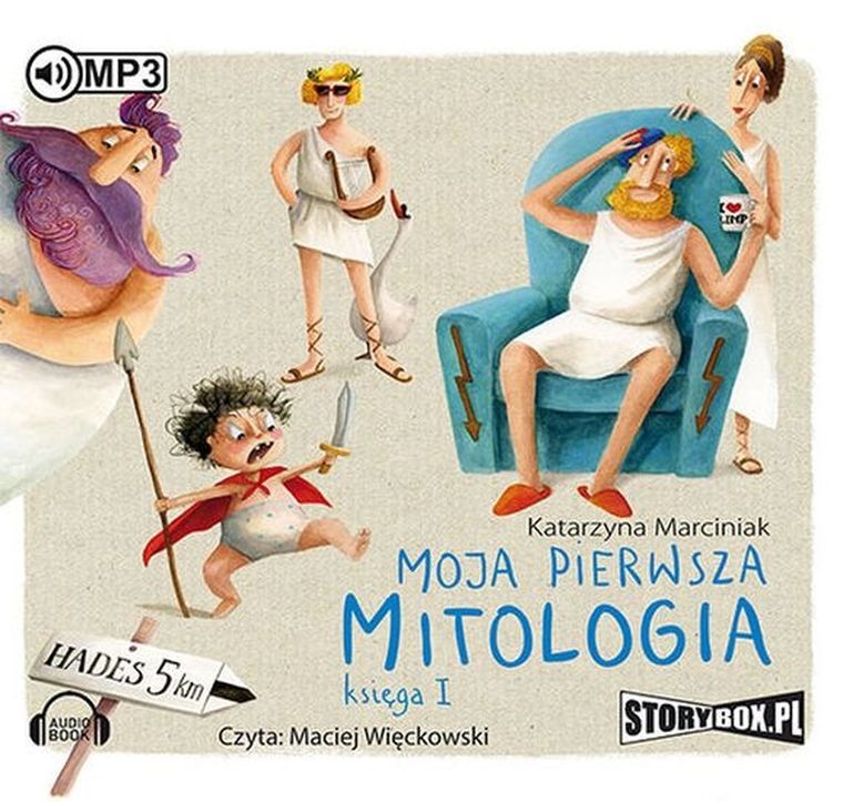 Moja pierwsza mitologia. Księga 1. Audiobook CD mp3