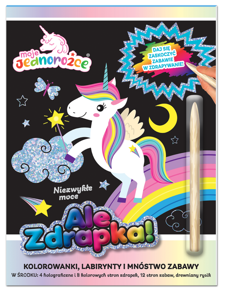 Moje Jednorożce. Ale zdrapka! Niezwykłe moce
