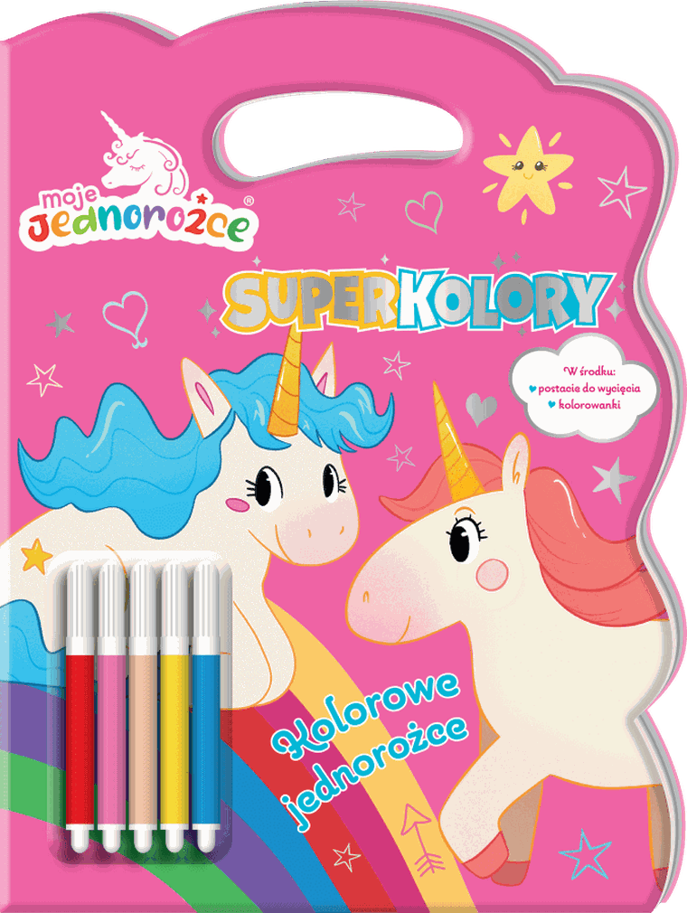 Moje Jednorożce. Superkolory. Kolorowe jednorożce