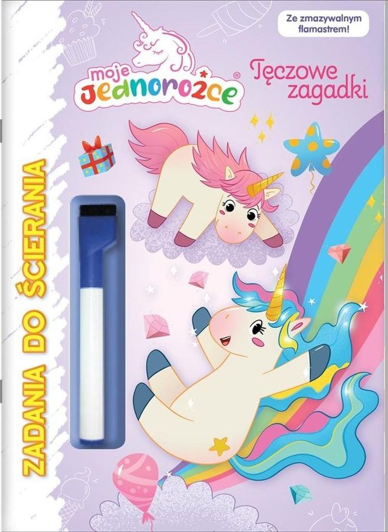 Moje Jednorożce. Zadania do ścierania. Część 3