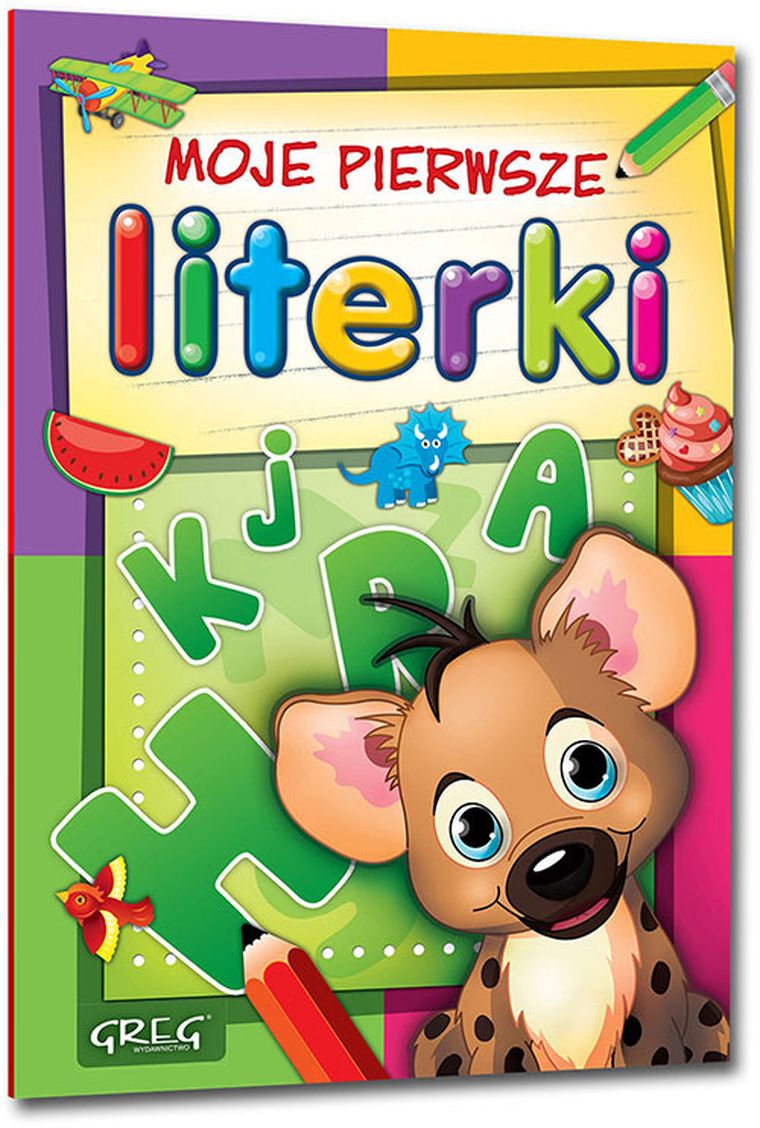 Moje pierwsze literki. Kolorowe ilustracje