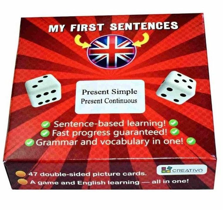 Moje pierwsze zdania po angielsku (simple continuous)