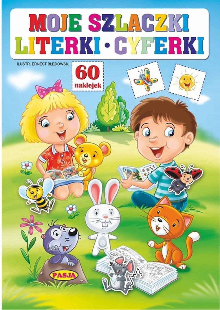 Moje szlaczki: literki, cyferki