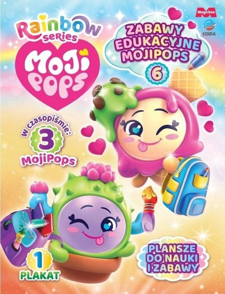 MojiPops. Zabawy edukacyjne. Część 6