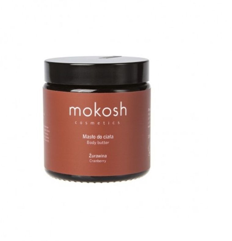 Mokosh, Body Butter, Cranberry, masło do ciała, Żurawina, 120 ml