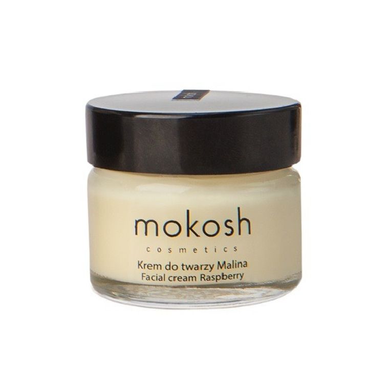Mokosh, Facial Cream Raspberry, regenerujący krem do twarzy anti-pollution, Malina, 15 ml