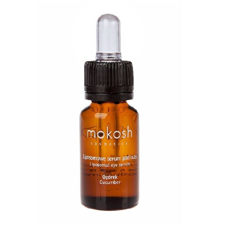 Mokosh, Liposomal Eye Serum, liposomowe serum pod oczy, Cucumber, 12 ml