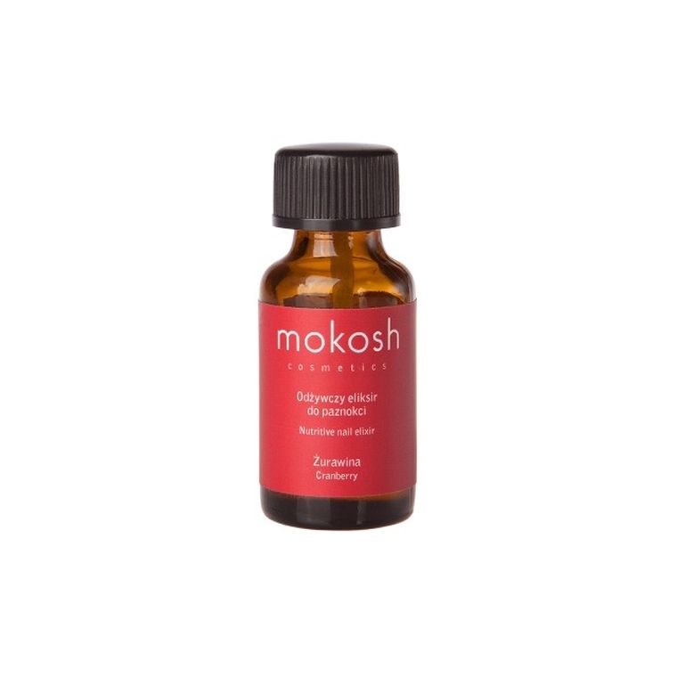 Mokosh, Nutritive Nail Elixir, odżywczy eliksir do paznokci, Żurawina, 10 ml