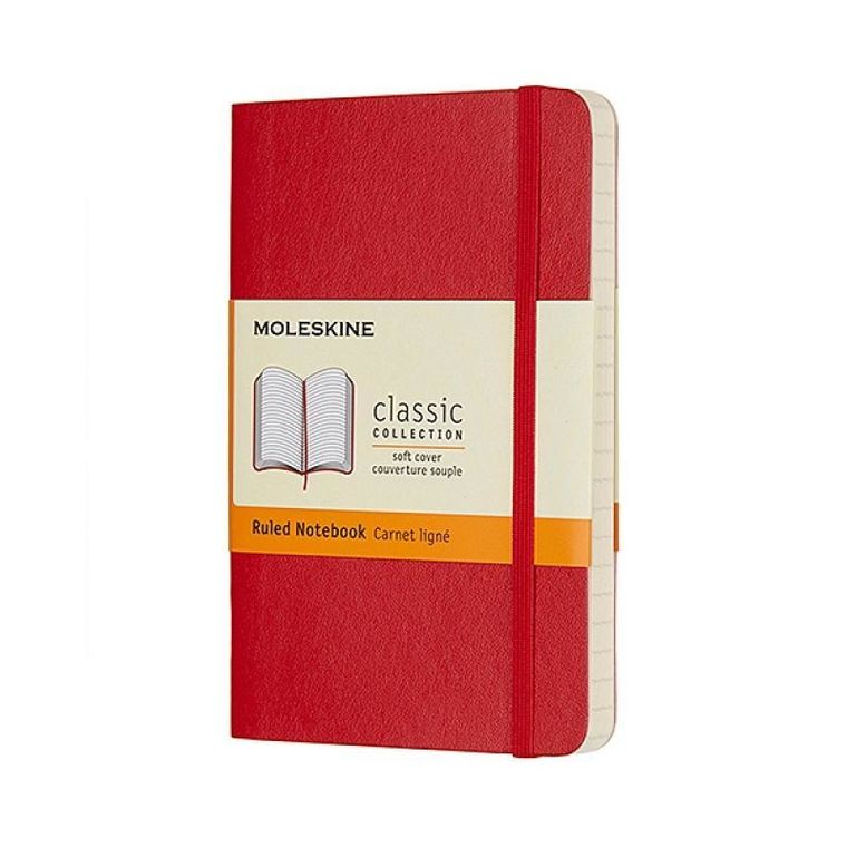 Moleskine, Classic, notes, pocket, linia, 9-14 cm, 1 szt.