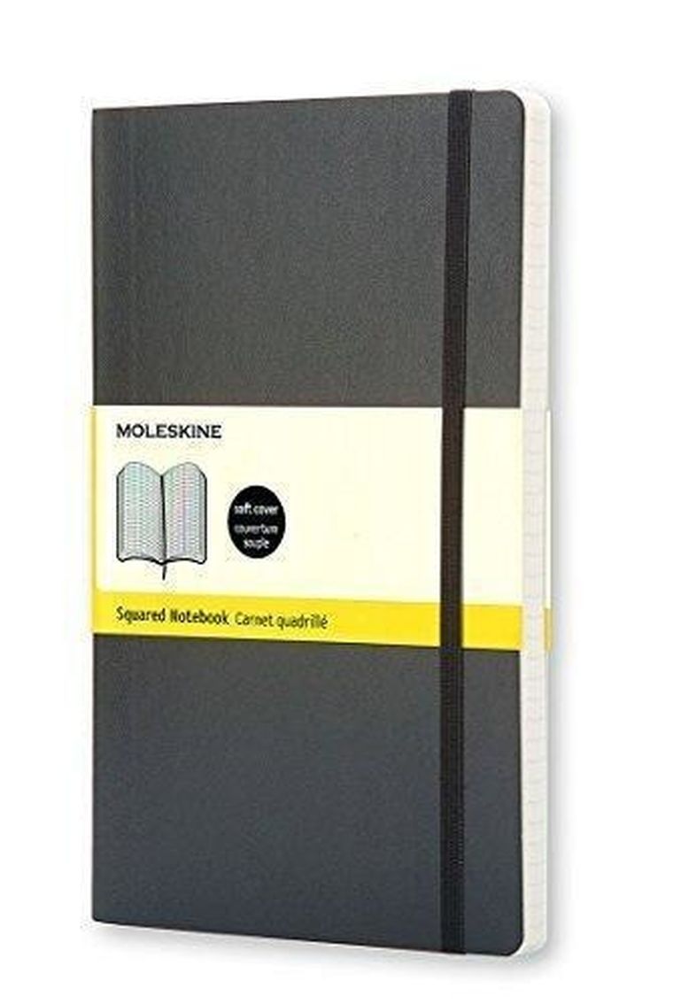 Moleskine, notes classic 13-21, kratka, czarny, 1 szt.