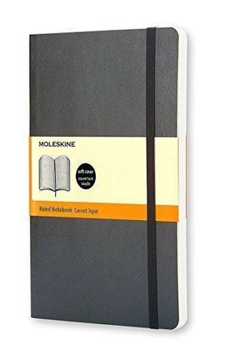 Moleskine, notes classic 13-21, linia, czarny, 1 szt.
