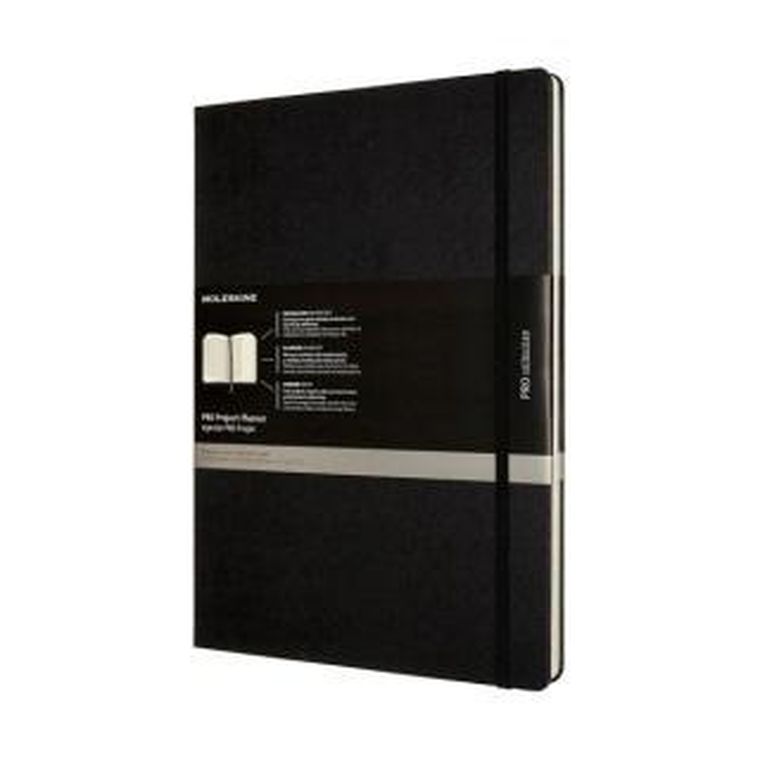 Moleskine, notes pro planner, twardy, czarny, 21-29,7 cm, 1 szt.