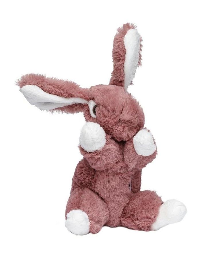 Molli Toys, Królik, maskotka, malinowa, 17 cm