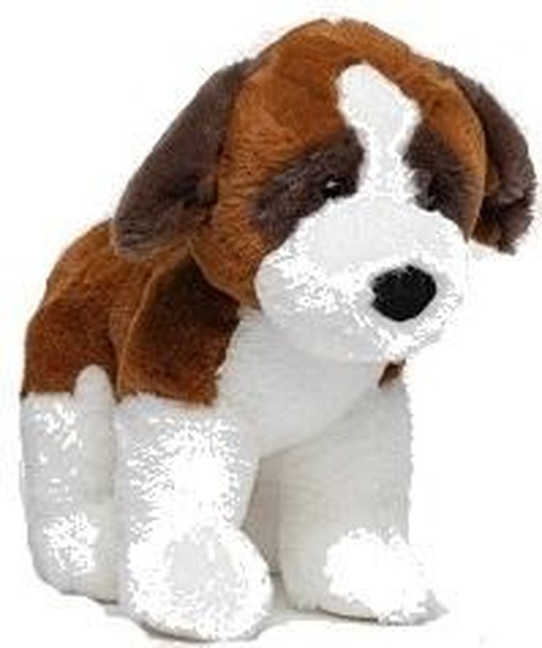 Molli Toys, Pies Bernardyn, maskotka, 30 cm