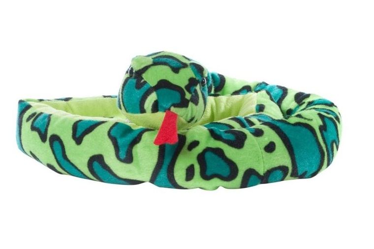 Molli Toys, Wąż, maskotka, niebieski, 200 cm