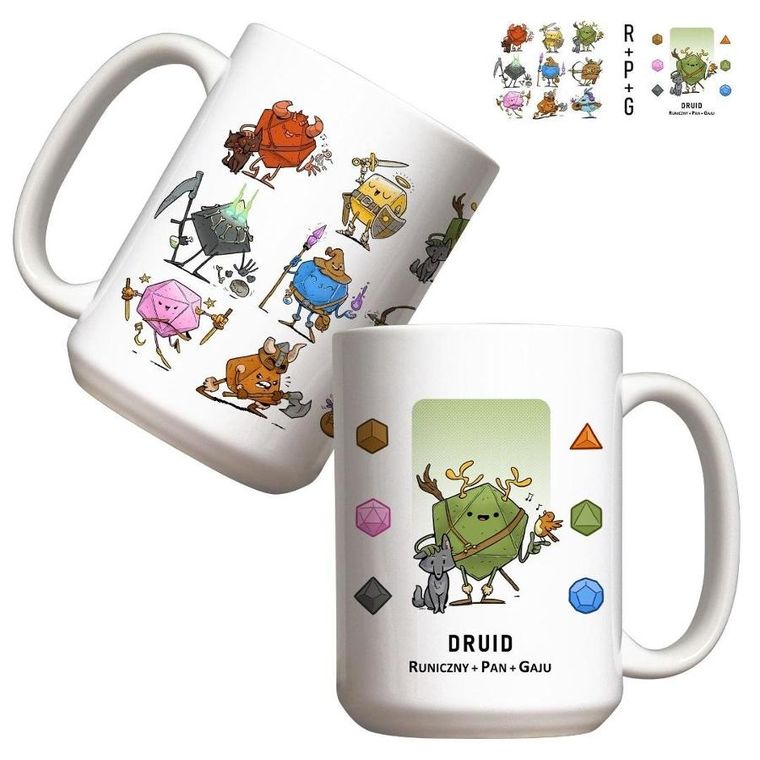 Molom, kubek, RPG, Druid, 440 ml