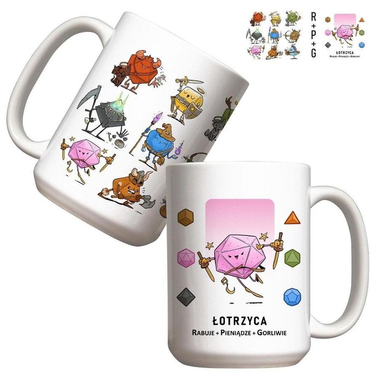 Molom, kubek, RPG, Łotrzyca, 440 ml