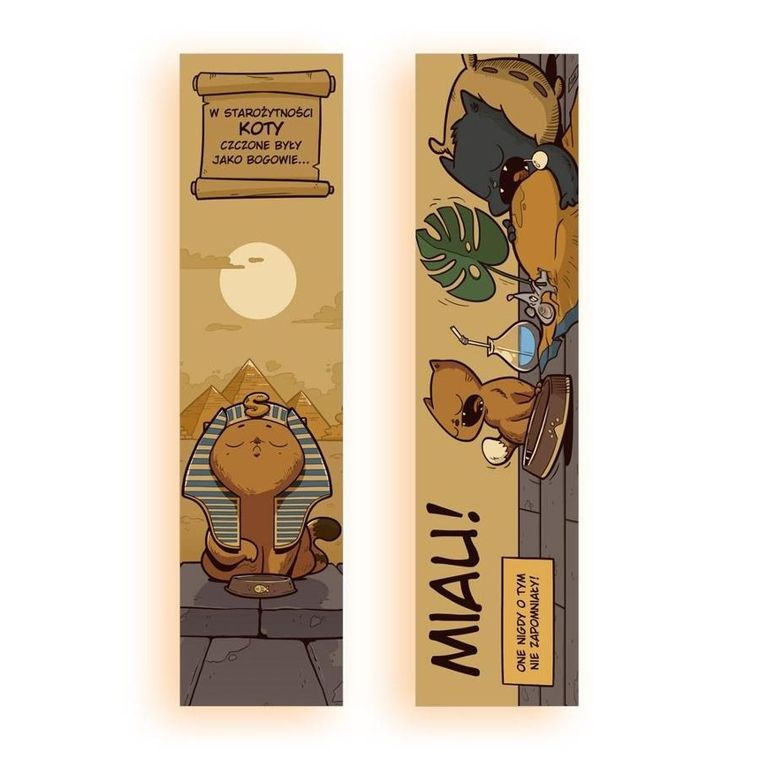 Molom, zakładka do książki, Bogowie