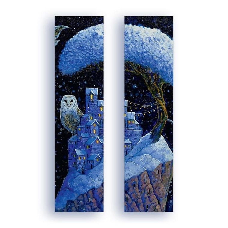 Molom, zakładka do książki, Cicha Noc