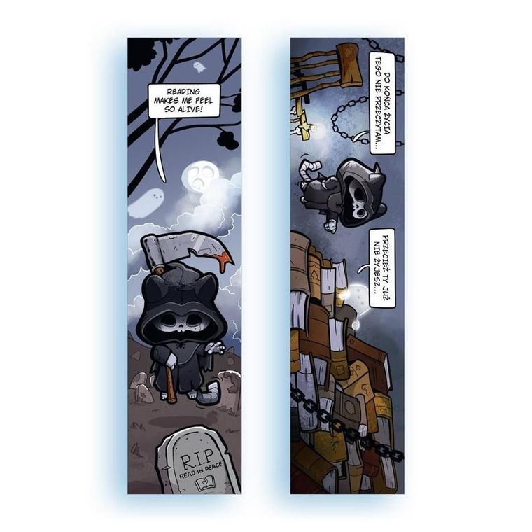 Molom, zakładka do książki, Do końca życia