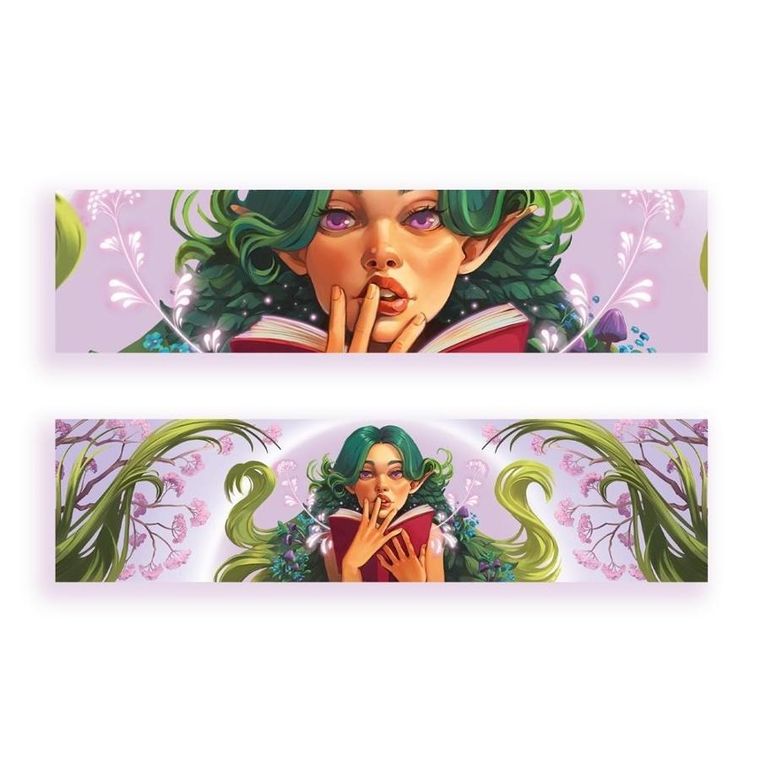 Molom, zakładka do książki, Fae książkowa