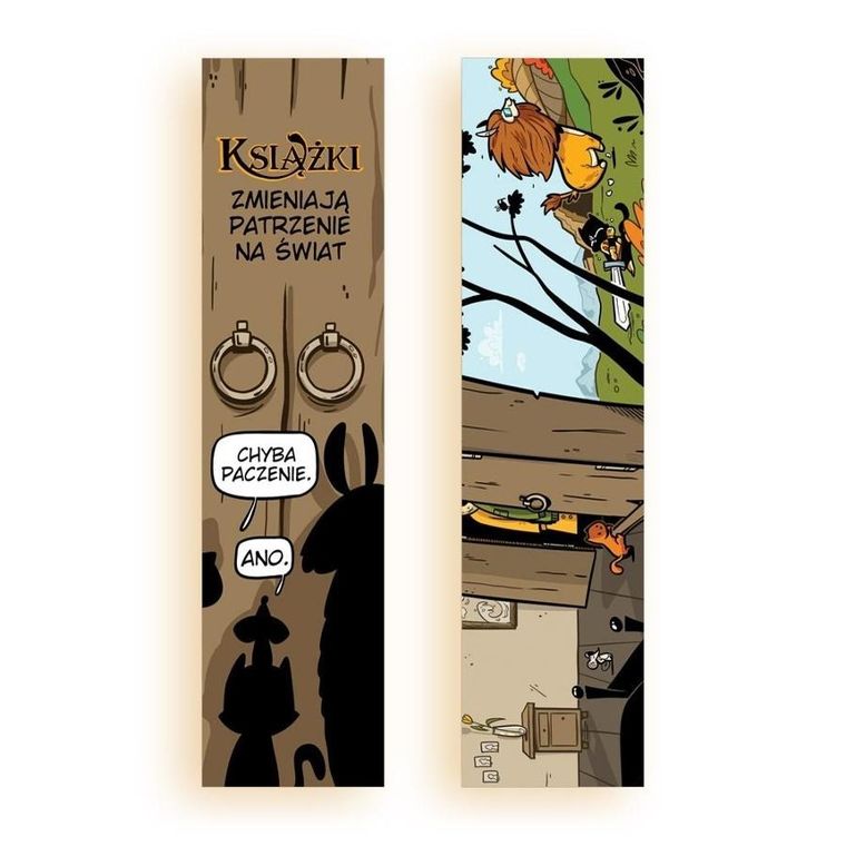 Molom, zakładka do książki, książki, zmieniają.