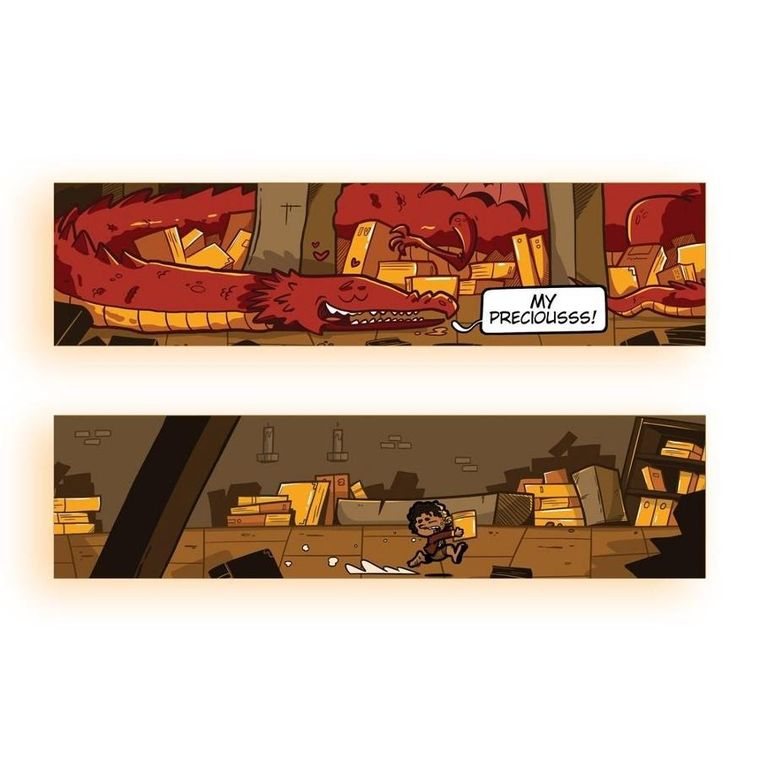 Molom, zakładka do książki, My preciousss!