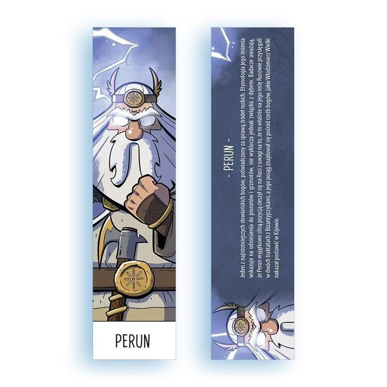Molom, zakładka do książki, Perun