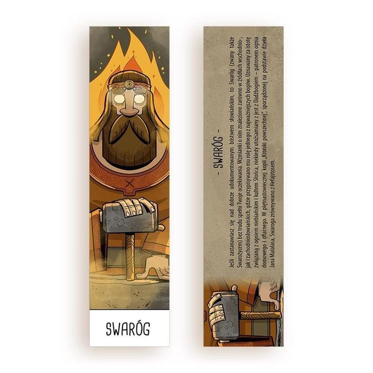 Molom, zakładka do książki, Swaróg