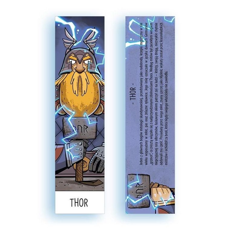 Molom, zakładka do książki, Thor