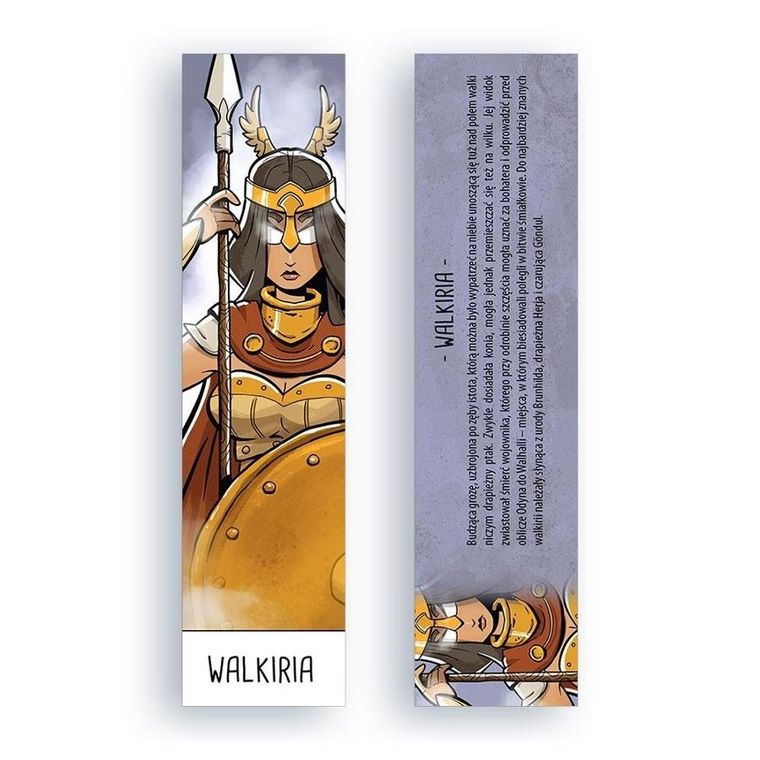 Molom, zakładka do książki, Walkiria