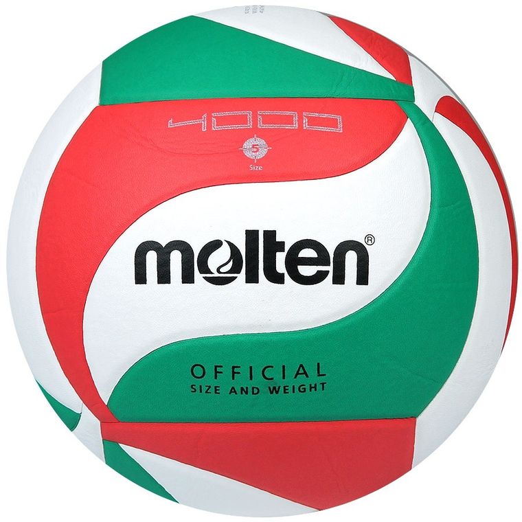 Molten, piłka siatkowa, V5M4000, rozmiar 5, biały