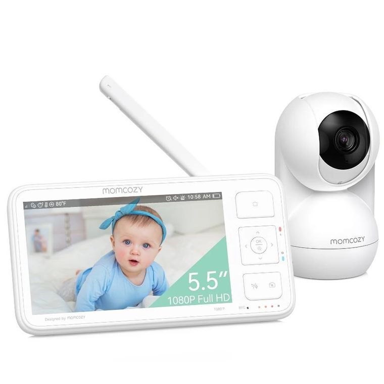Momcozy, BM03 Video Baby Monitor, niania elektroniczna, 5.5", 1080 Full HD