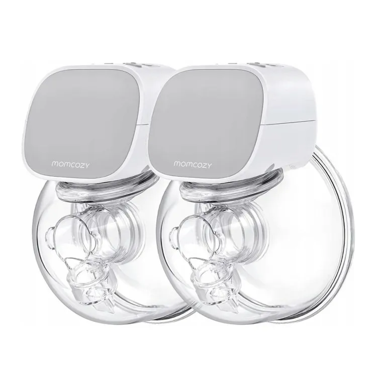 Momcozy, S9 Pro, laktator podwójny, szary, 180 ml